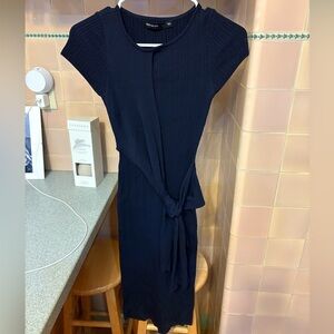 Karen Millen Knit Navy Midi Dress